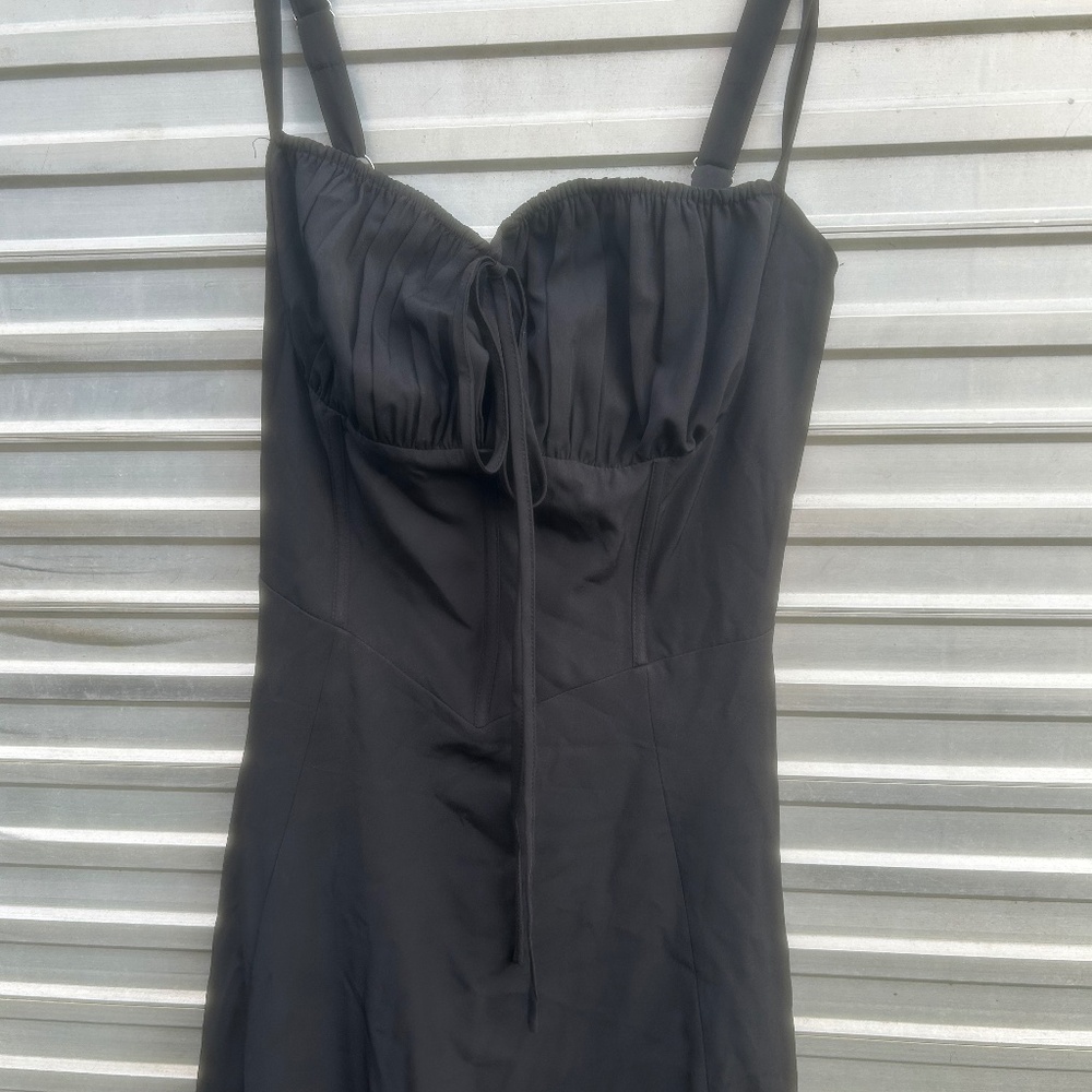 Black semiformal dress